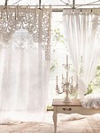 PROWANSALSKA ZASŁONA IMPERIAL Antique White Blanc MariClo'